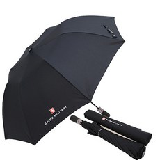 스위스밀리터리 2단 자동 무지 우산