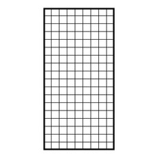  JNCP 휀스망 45x90cm 메쉬망 네트망 철망 악세사리진열대 방묘, 블랙, 1개 