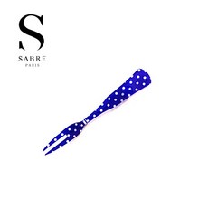 사브르 도트 칵테일 포크, 블루, 1개