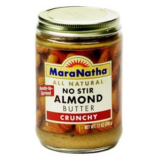 마라나타 아몬드 버터 크런치, 340g, 1개