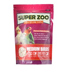 슈퍼주 중형새 사료, 700g, 1개