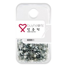 buyhearts 珍珠髮夾MP, 1個