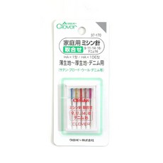 CLOVER 家用縫紉機一般針組 5種, 1個