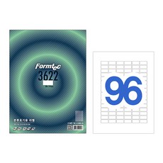 폼텍 라벨 LQ-3622 96라벨 20매, 1개