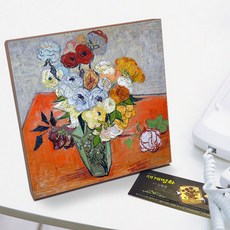 I.M.T art 미니 노프레임 캔버스명화 - 고흐의 장미와 아네모네