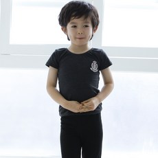 BALLET KIDS 孩童華芬灰色 T恤