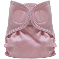 베이비앙 포켓식 찍찍이 커버 핑크, 1개