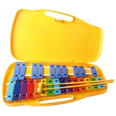 영창뮤직 곽실로폰 YX-25, 25판, 옐로우 25판, 옐로우