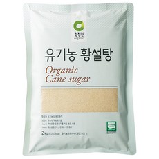 청정원 유기농 황설탕, 2kg, 1개
