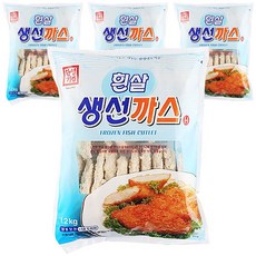 한성 흰살생선까스 1.2kg, 5개