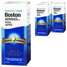 보스톤어드밴스 렌즈 세척액, 30ml, 4개