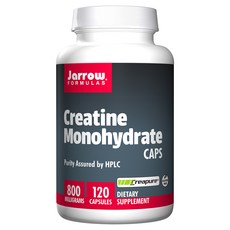 재로우 크레아틴 모노하이드레이트 800mg 캡슐 글루텐 프리, 120개입, 1개