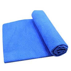 웰하임 습식 스포츠타올 대형 80x34, 블루, 1개