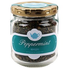 areumdre 玻璃瓶裝薄荷茶, 15g, 1入, 1個