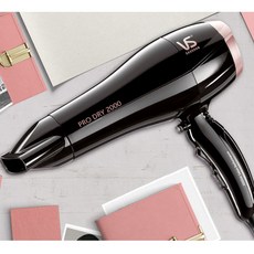 비달사순 파워 드라이어 VSD120K 2000W, 블랙 + 로즈