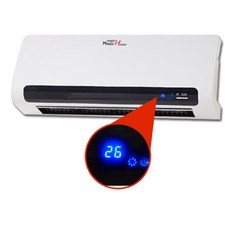 윈드피아 매직히터 벽걸이 콤비 대형 온풍기, WP-1501, 화이트