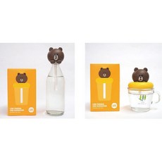 라인프렌즈 브라운 USB 가습기, AIR-LF-H-001