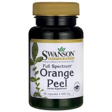 스완슨 풀 스펙트럼 오렌지 필 400mg 캡슐, 60개입, 1개