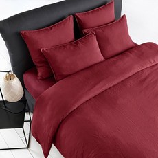 라흐두뜨 엘리나 린넨 이불 커버 F685673, carmine red