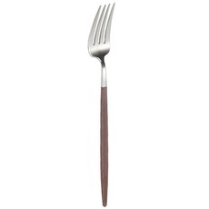 큐티폴 고아 디저트 포크, 브라운, 1개