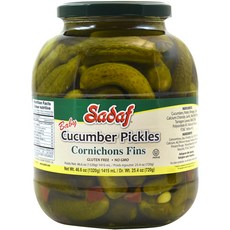 사다프 큐컴버 피클, 1.32kg, 1개