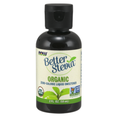 Now Foods 베터스테비아 리퀴드 스위트너, 59ml, Organic