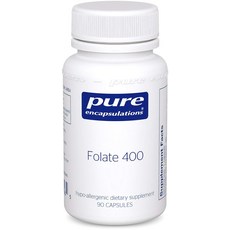 퓨어인캡슐레이션 폴레이트 400 캡슐 글루텐 프리, 1개, 90정