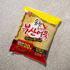 동원에프앤비 추억의 부산어묵 부드러운 사각 20p, 1kg, 1개