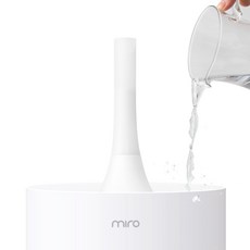 미로 완벽 세척 초음파 가습기, MIRO-NR07S, 화이트