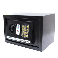 가정용 금고-추천-오에이데스크 디지털 충격 감지 안전 금고 20, 블랙