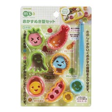 TORUNE 造型食物壓模 12款, 混色, 1組