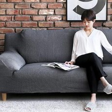 벨마르티 스페인 스트레치 쇼파커버, 월 그레이