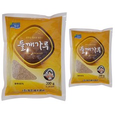 청은 들깨가루, 2개, 200g