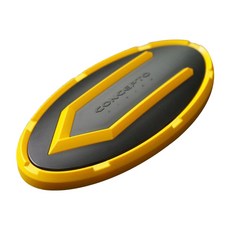 [Dakso Auto] All New Conceptto Design Emblem No. 3 - Base（黃色） Middle（黑色）- Emblem（黃色）, 3號基地(黃色)
