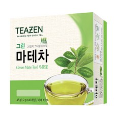 티젠 그린 마테차, 40개입, 1개