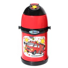 조지루시 2WAY 키즈 보온/보냉 물병, 레드, 450ml, 1개