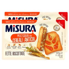 미주라 오곡토스트 비스켓, 320g, 2개입