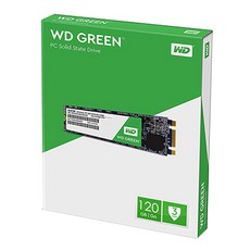 WD Green SATA M.2 2280 SSD, WDS120G2G0B, 120GB