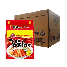 오뚜기 김치라면 120g, 40개