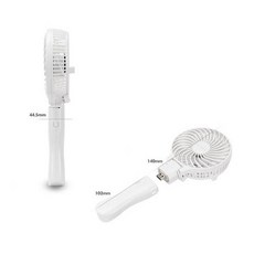 클래파 핸디형 미니 선풍기 1개, BFB-HF2600W, 화이트