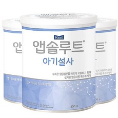 앱솔루트 아기설사 분유, 3개, 300g