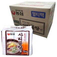 [농심] 사리곰탕면 (110g x 40개), 40개
