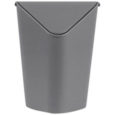 네이쳐리빙 다이아 스윙 인테리어 휴지통 6.5L, 그레이, 1개