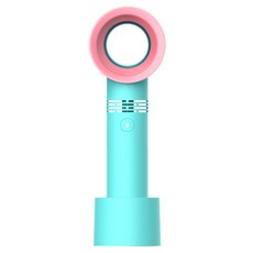 호후 날개 없는 휴대용 선풍기, zero nine, 민트
