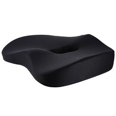 이마켓 퍼펙트케어 3D 힙업방석, 블랙, 1개
