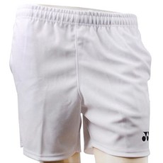 [배드민턴마켓] [ 요넥스 TW4134WH ] 요넥스남여트레이닝반바지/배드민턴의류/탁구복/테니스반바지 TW4134WH(화이트) 105