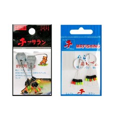 MRFishing Chisarang雙色橡膠塞, 2件
