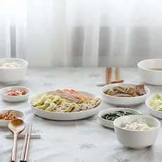 에라토 크림모노 2인 그릇 홈세트 12p, 홈세트 7종, 1세트