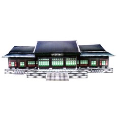 Gabe Family 建築紙模型 成均館明輪堂, 混色, 1個