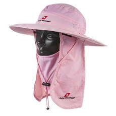 스위스마운틴 자외선 차단 모자, 핑크